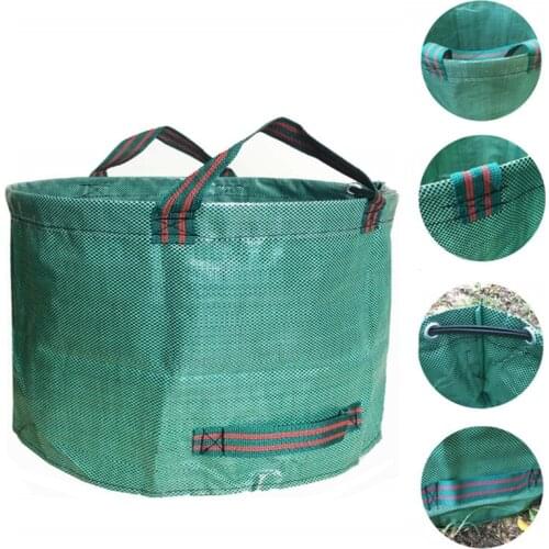 R2LD 63 Gallon Large Garden Plant Grow Bag Heavy Duty Reusable DIY Planting Waste Bag