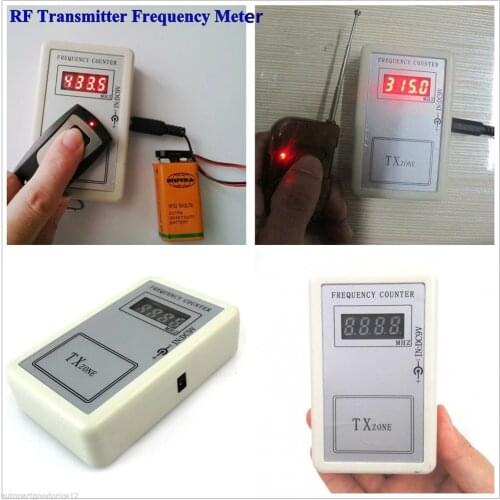For Car Remote Key Cymometer Detector Frequency Test Handheld Remote Control Frequency Meter 250-1000MHZ RF Transmitter Counter