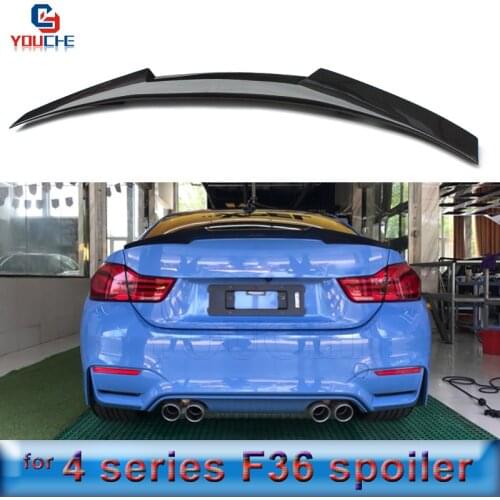 F36 Carbon Fiber Rear Spoiler Wing For BMW 4 Series 4-door Sedan 2014 - present 418d 420i 428i 430i