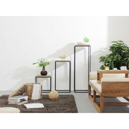 European-style iron art flower frame bathroom floor rack of bathroom floor rack metal collecting rack shelves