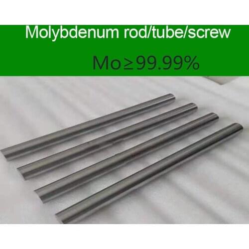 Customized High Purity Molybdenum Rod Molybdenum Rod Molybdenum Tube Molybdenum Screw Polished Molybdenum Rod Electrode Rod