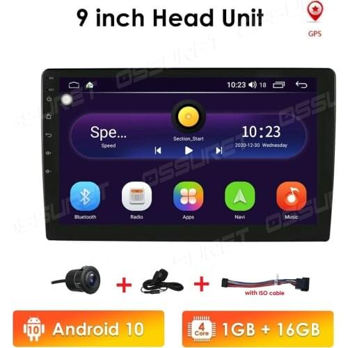 9inch Android 10 2 Din Car Radio Multimedia Playe Universal Auto Stereo Gps Navigation Bluetooth Video Player Audio FM USB WIFI