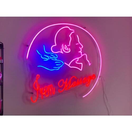 Neon Custom Sign LED Light Shop Logo Lamp Pub Store Massage Shop Wall Wedding Birthday Party Restaurant Decoration Faceplate