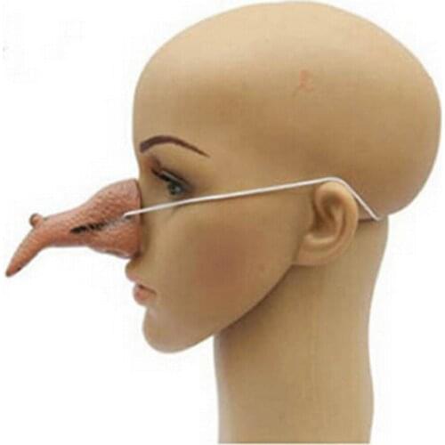 New Girl Lady Dressing Up Nose For Halloween Supply Holiday & Wicked Witch Nose Halloween Costume Accessory