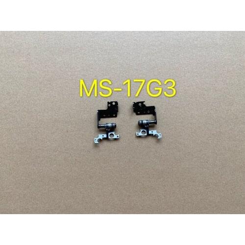 New Lcd Bracket Hinges For MSI MS-17G3 R+L