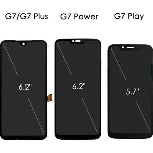 Original For Motorola Moto G7 Play LCD Screen Digitizer For Moto G7 Power G7 Plus LCD Display Touch Screen Assembly Replacement