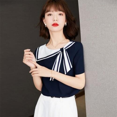 Oversized Shirt Women Blouses Top Short Sleeve Shirt Ladies Office Shirts Blusas Plus Size