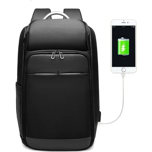 Men 15.6" Laptop Backpack Water Repellent Multifunction Male Computer Business Travel Backpacks USB Charging Design Luggage Bag