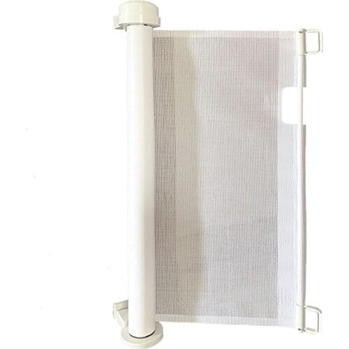 Baby Safety Gate Retractable Lightweight Durable Mesh Pet Dog Gate For Doorways Stairs Hallways Indoor Outdoor Security door