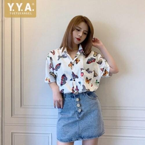 YueYueAngel White Blouses