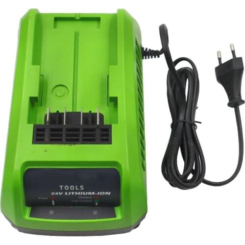 Dawupine 29687 Li-ion Battery Charger For Greenworks 24V Rechargeable Chainsaw Lithium Battery