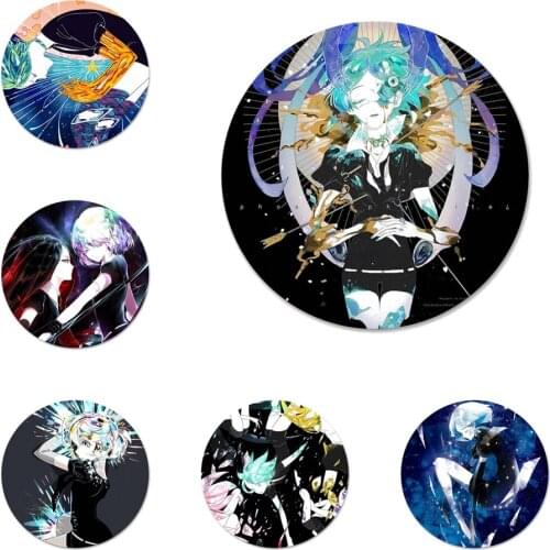 58mm Houseki No Kuni Icons Pins Badge Decoration Brooches Metal Badges For Backpack Decoration