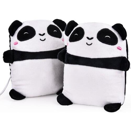 1 Pair Winter USB Electric Heating Gloves Warmer Heated Gloves Funny Gloves Winter Hands Warmer For Office