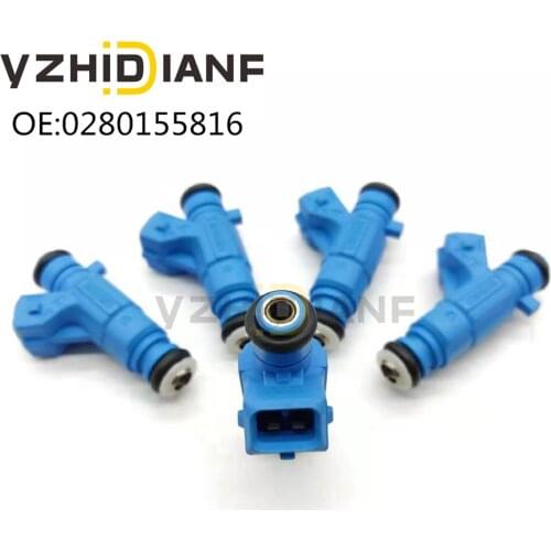 4x 02801-55816 02801 55816 Fuel injector nozzle For Ford- AUSTRALIA- / For FORD- USA OEM 0280155816