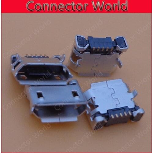 5pcs/lot for Fly E210 IQ230 275 Marathon IQ4403 IQ4410 TS107 91 5 pin micro mini USB type-B Charging port jack socket Connector