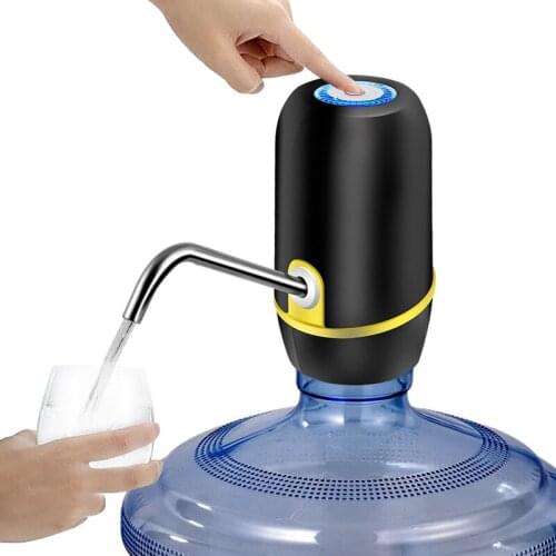Portable Automatic Drinking Water Bottle Pump USB Charging Electric Water Dispenser Water Bottle Pump Drinking Bottle Drinkware