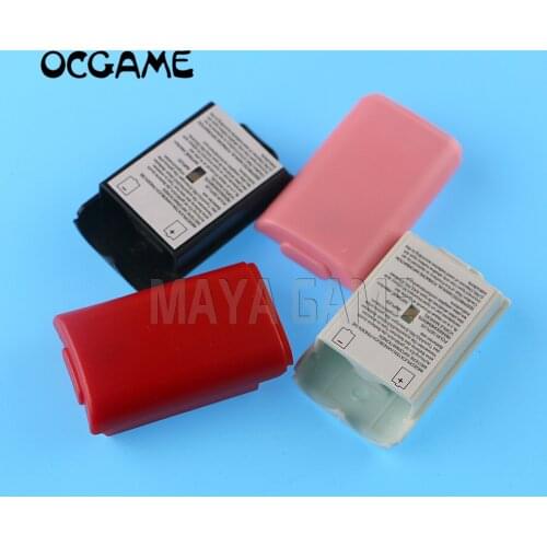 OCGAME Colors Battery Case Cover Shell For Xbox 360 xbox360 Wireless Controller Rechargeable Battery