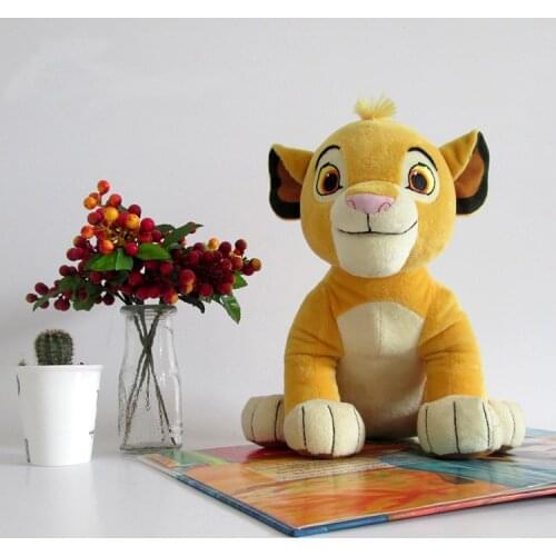 Good Quality Cute Sitting High 26cm Simba The Lion King Plush Toys , Simba Soft Stuffed Animals Doll for Children Birthday Gift