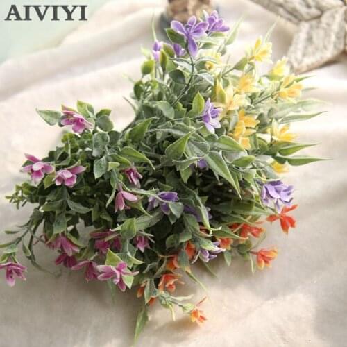 Beautiful bloom artificial fake flower snake orchid flower DIY wedding bouquet home decoration elegant new product