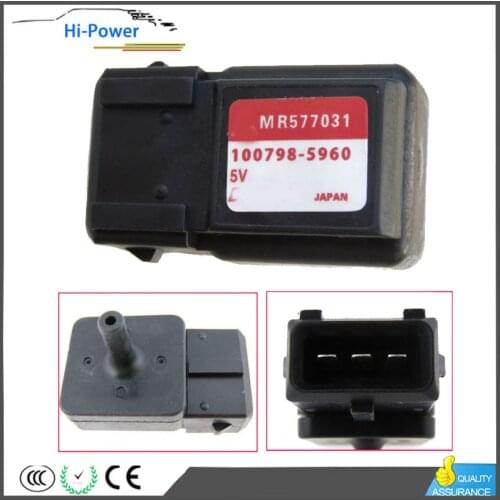 New OEM Intake Pressure Sensor MR577031 100798-5960 1007985960 MAP Sensor For MITSUBISHI PAJERO L200