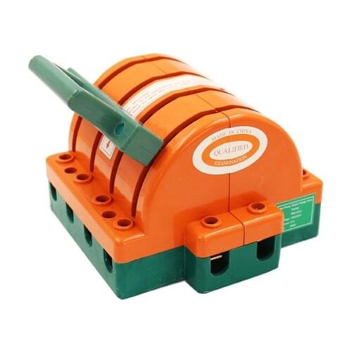 Copper knife switch 4p63a knife switch bidirectional double throw knife switch hk11 reverse knife switch load switch