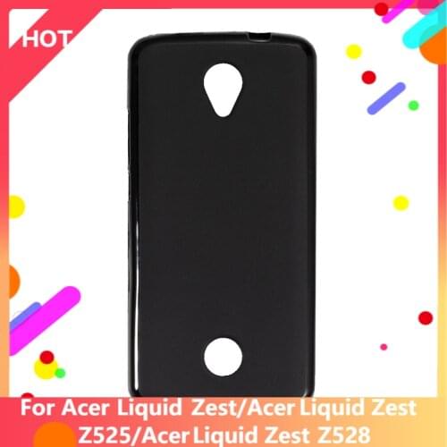 Liquid Zest Case Matte Soft Silicone TPU Back Cover For Acer Liquid Zest Z525 Acer Liquid Zest Z528 Phone Case Slim shockproof