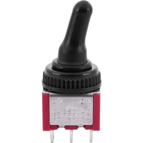 Handle seal boot 2p2t DPDT on-on miniature lever switch