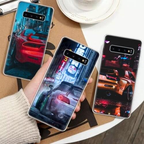 Sport Car Drift JDM Japan Silicon Phone Case For Samsung Galaxy A51 A71 A70 A50 A40 A30 A20E A10S A01 A21 A6 A7 A8 A9 Plus + Cov