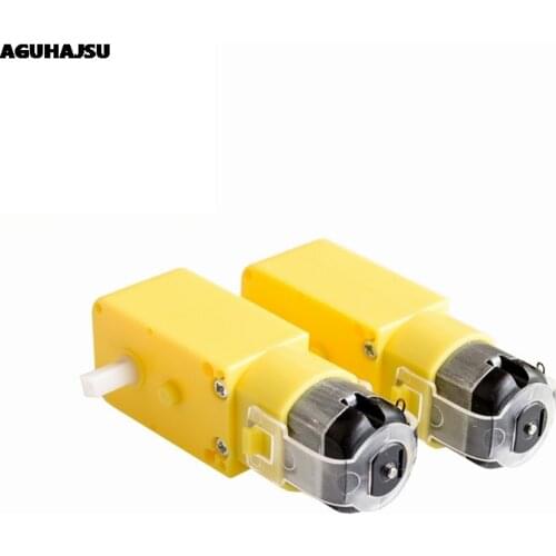 2pcs TT Motor 130motor Smart Car Robot Gear Motor for Arduino DC3V-6V DC Gear Motor Intelligent Car Chassis Four Drive Car Hot
