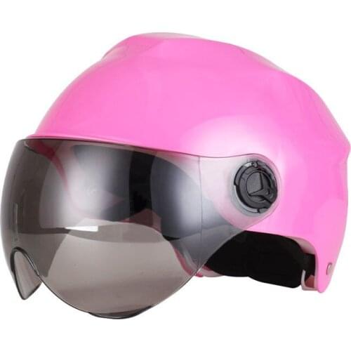 Universal Protective Helmet Female Electric Motorcycle Helmet Male Cycling Sun Protection Helmet Light Sports Safety Portable
