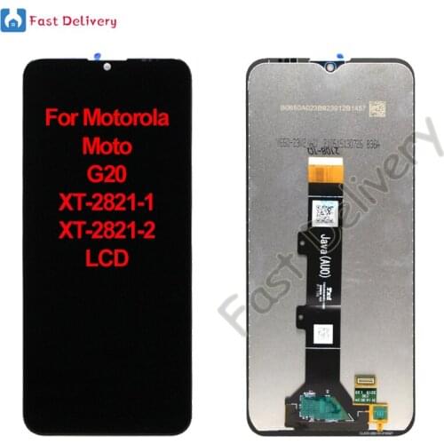For Motorola Moto G20 XT-2821-1 XT-2821-2 Pantalla LCD Display Touch Screen Digitizer Assembly Replacement For Moto G20 lcd