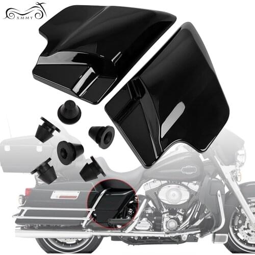 1Pair Motorcycle Side Cover Panel Rubber Grommets Fits For Harley Touring FLHTK FLHTC FLHT Street Glide FLHX