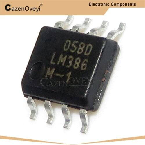 100pcs/lot LM386M-1 LM386M LM386 SOP-8 In Stock