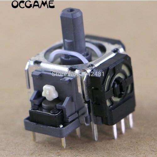2pcs/lot Original new 3D Analog Stick Joystick for Wii U GamePad Controller Replacement for WiiU Pro Axis Sensor Module