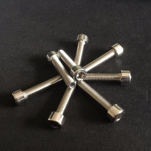 20pcs/lot 304 screw M3*12/25 M5*10/30/40 M6*16mm Hex Socket Head Cap Screw Stainless Steel screw bolts