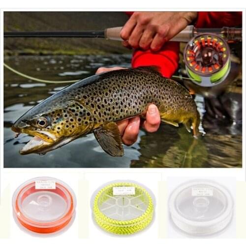 50m Nylon Fishing Line Fly Fishing Backing Line Protect Hands Pull Force Spare Wire Fish Gear Soft Fishing Lines
