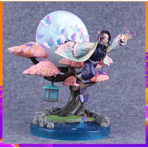 Agatsuma Kochou Shinobu Demon Slayer Tsuyuri Kanao no Yaiba PVC Action Figure Toy Anime GK My Girl Collectible Model Doll Gifts