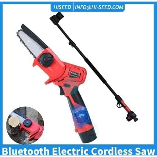 Wireless bluetooth electric pruning shears fruit tree garden pruning shears retractable high altitude shears