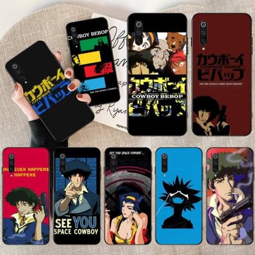PENGHUWAN Cowboy Bebop See You Space TPU black Phone Case Cover Hull for Redmi Note 8 8A 7 6 6A 5 5A 4 4X 4A Go Pro Plus Prime