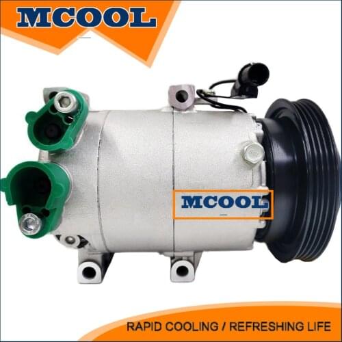 For VS12 AC Compressor hyundai accent 2010 2011 L4 1.6L 157370 97701-1E100 977011E100 471-6033 7512855 F500-CB9AA07 F500CB9AA07