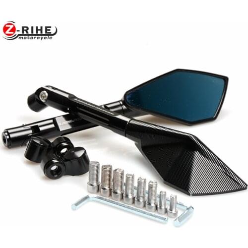 For Rearview Mirrors For Suzuki GSX-S1000 GSXS1000 Gladius GSR 400 750 600 SV 650 CNC Aluminum Mirror Motorcycle Scooter Accesso