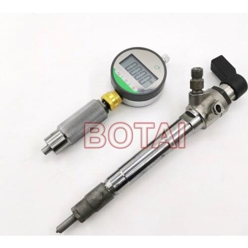 Common Rail injector nozzle electromagnetic valve armature lift travel AHE measuring seat tool For Siemens VDO Piezo Injector