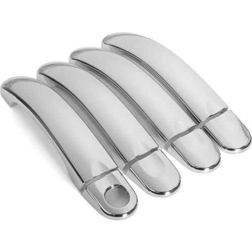 FUNDUOO For Volkswagen VW Jetta MK5 / VW Golf GTI Golf Plus 2006 2007 2008 2009 2010 Chrome Door Handle Cover Cup Bowl Trim