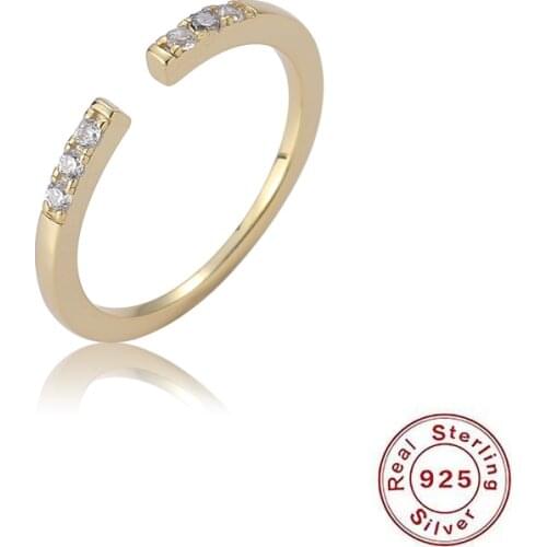 Janelove Trendy Rings With Cubic Zirkonia For Women
