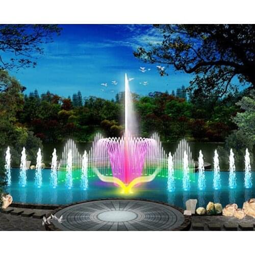 SenyuArt Full Square Round Drill Diamond Painting 5D Art Embroidery Fountain Scenery Mosaic Handmade New Arrival Home Decoration