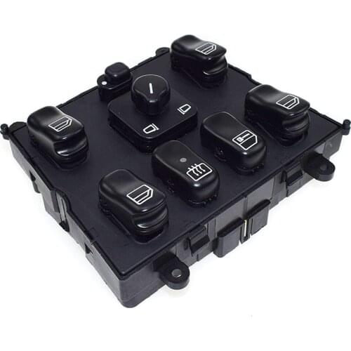 Electric Power Window Lifter Control Master Switch Button for Mercedes Benz ML320 ML500 1638206610 A1638206610 Auto Parts