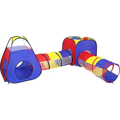 Baby Indoor Play Toys Children Tents Baby Game House Wave Ocean Ball Play Tent Tunnel Garden Yard House Hut Toy For Kids