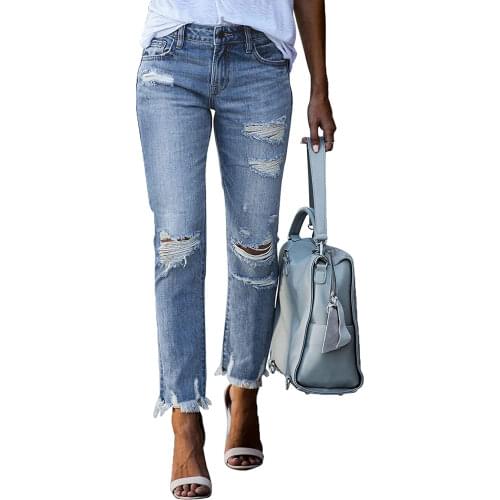 LEHINKHA Womens Boyfriend Jeans