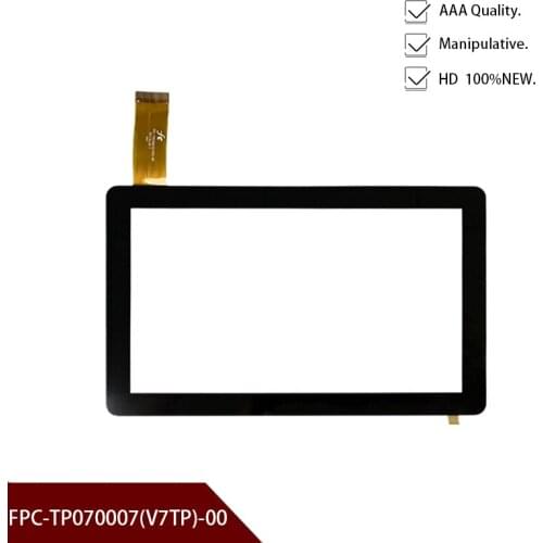 Original 7'' inch Black New For Tablet PC FPC-TP070007(V7TP)-00 touch screen handwriting screen Free shipping