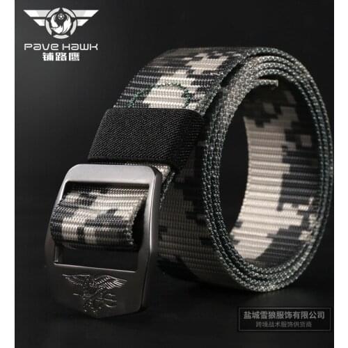 100-135cm Military Fans Training Tactical Nylon Belt Men Women Outdoor Sports Climbing Hunting Camouflage Accessory Waistband